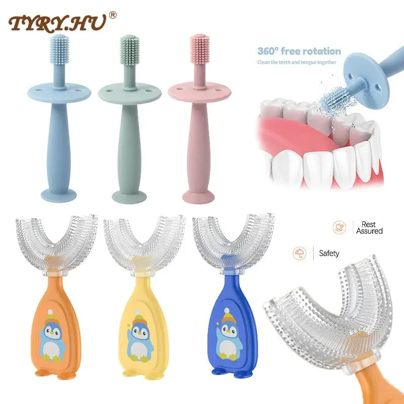 Baby Soft Toothbrush BPA Free Silicone