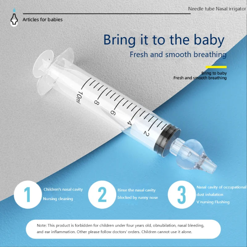 Nasal Aspirator Syringe, Baby Nose Cleaner