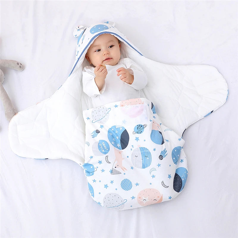 Winter Baby Wrap Blankets 0-6 Months