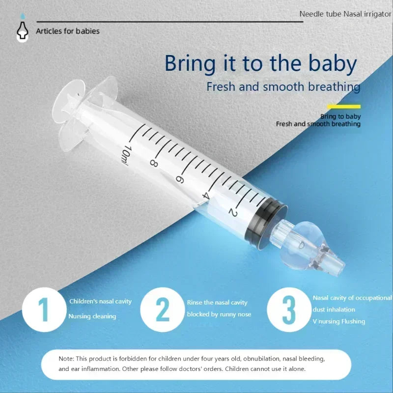 Nasal Aspirator Syringe, Baby Nose Cleaner