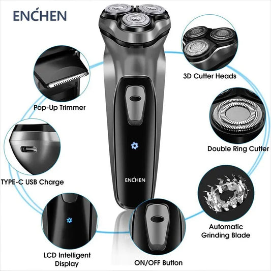 Blackstone Electrical Rotary Shaver for Men