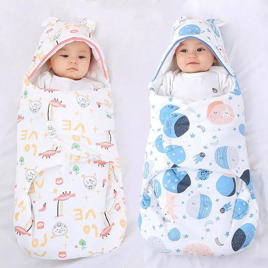 Winter Baby Wrap Blankets 0-6 Months