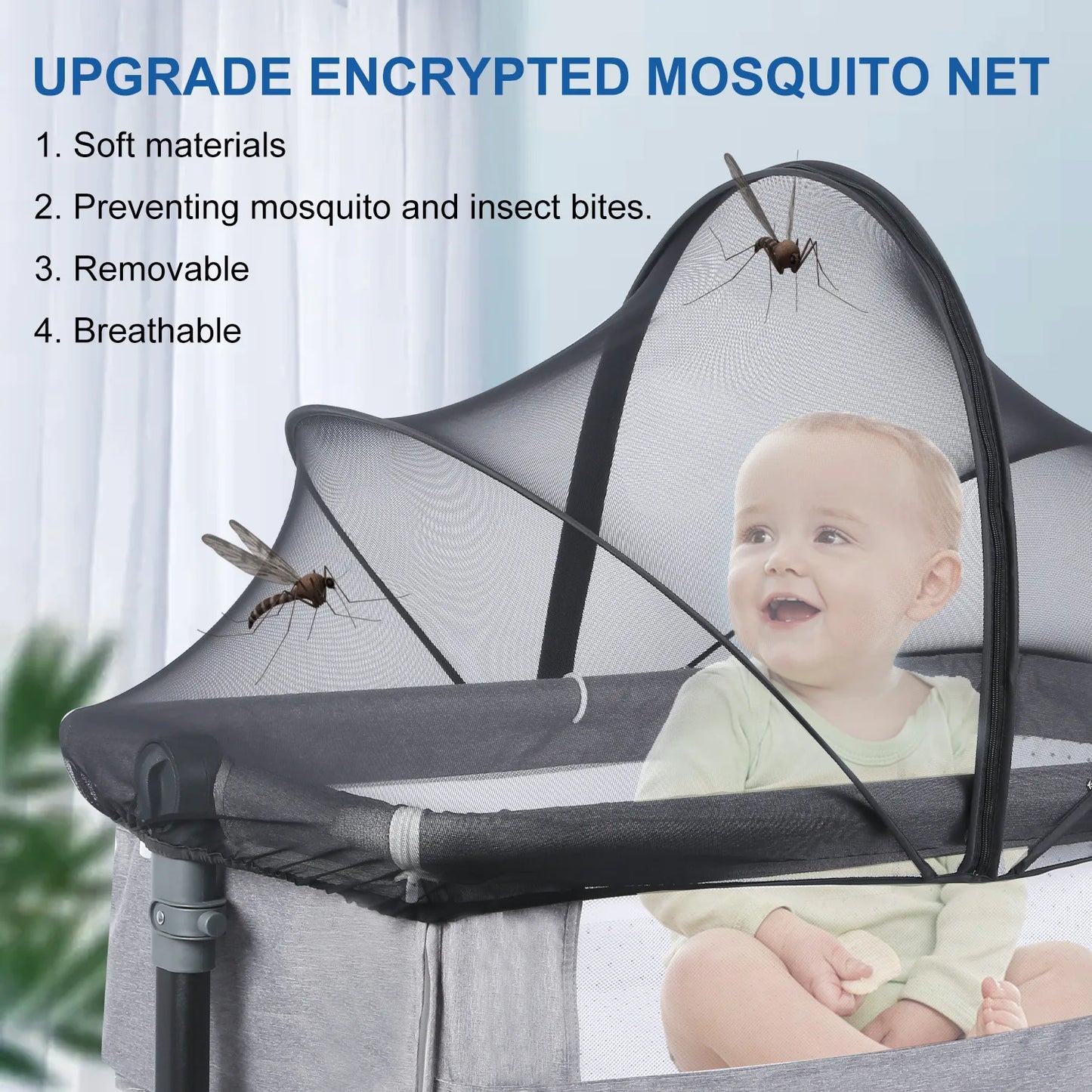 Mosquito Net for Baby Bed Four Seasons